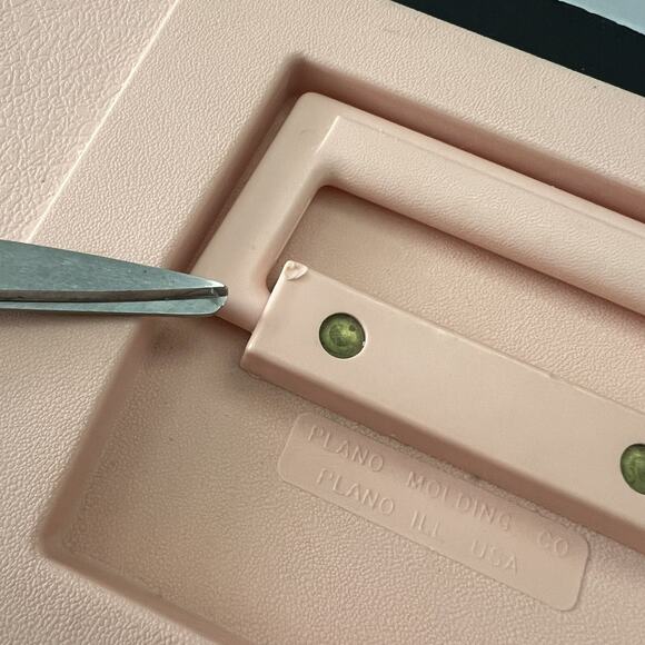 Plano Caboodles Pink Peach Plastic 2 Tray Jewelry Make Up Storage Case 552072 - Picture 13 of 14